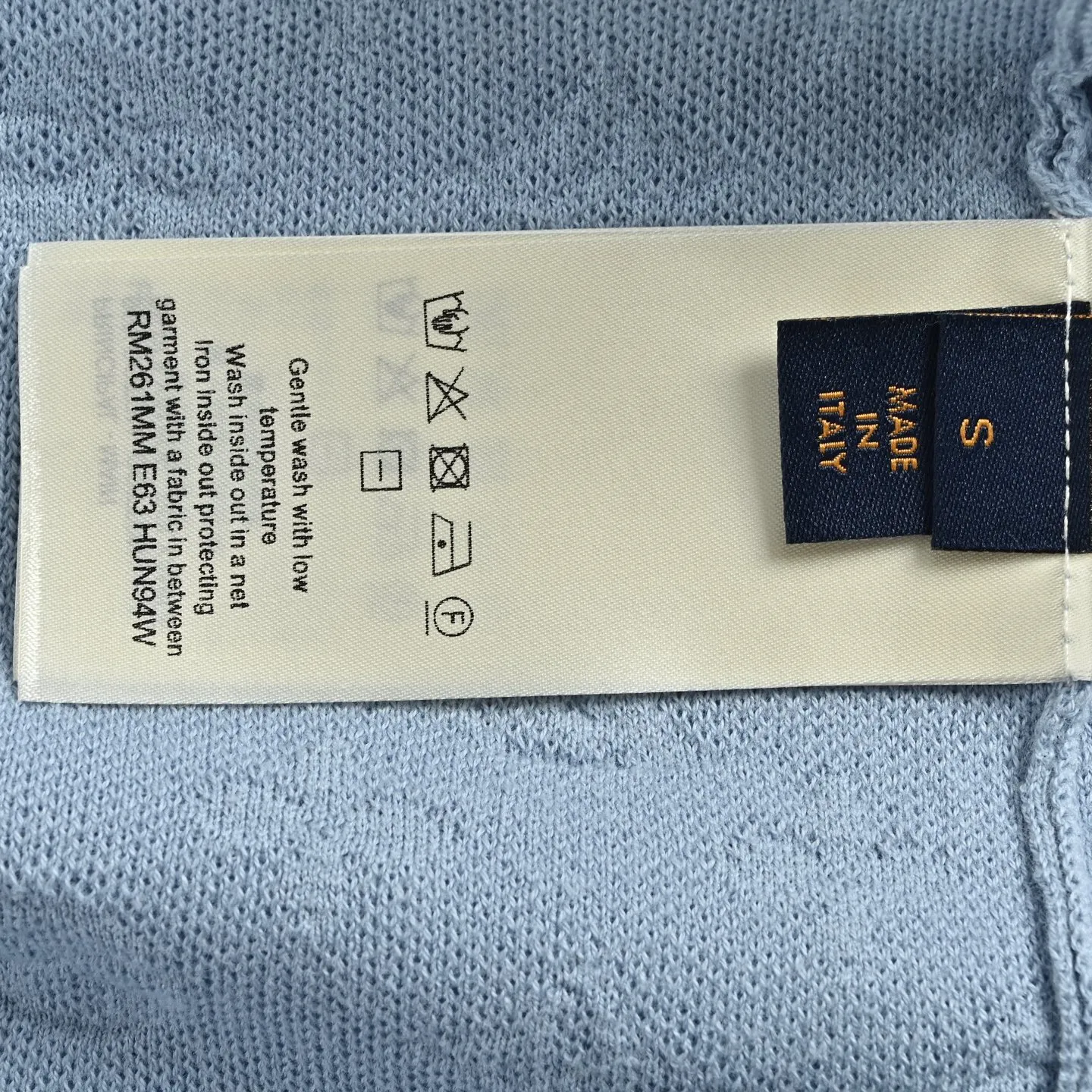 Louis Vuitton/ Light Blue Polo
